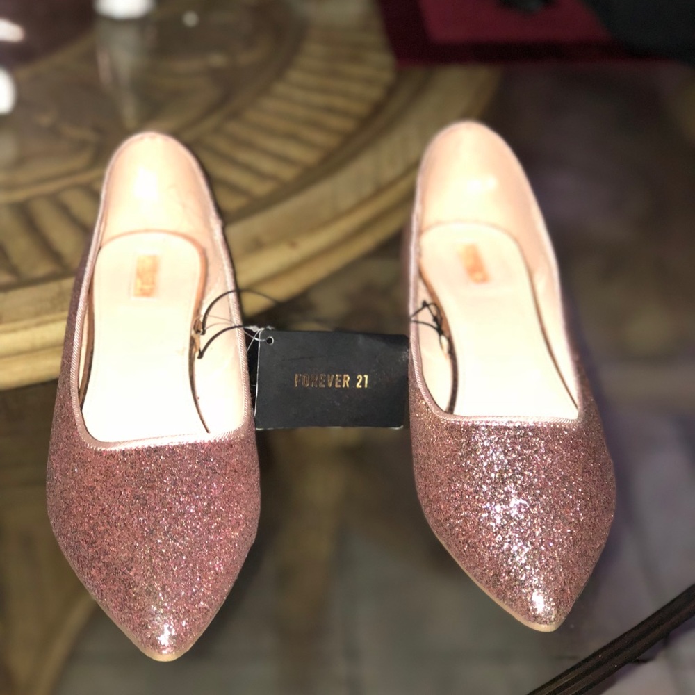 Size 9 Glitter Ballerinas